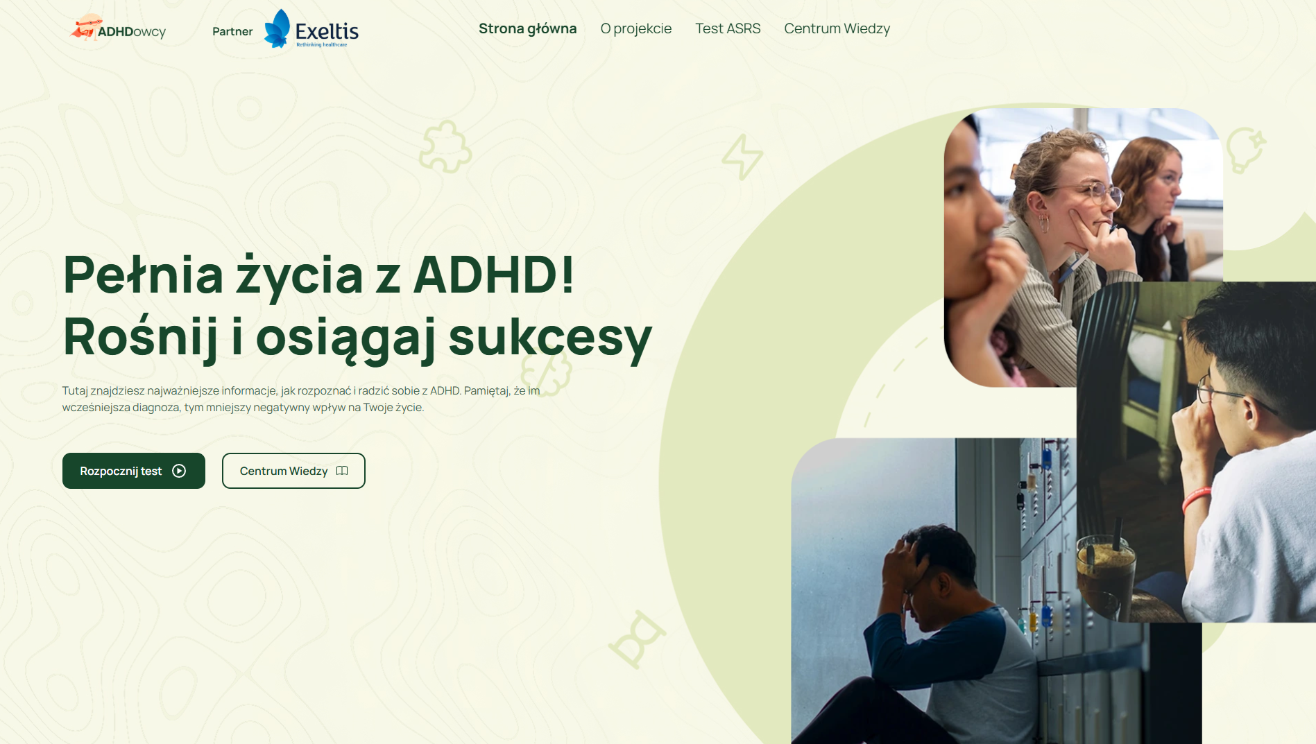 Zrzut ekranu: ADHDowcy